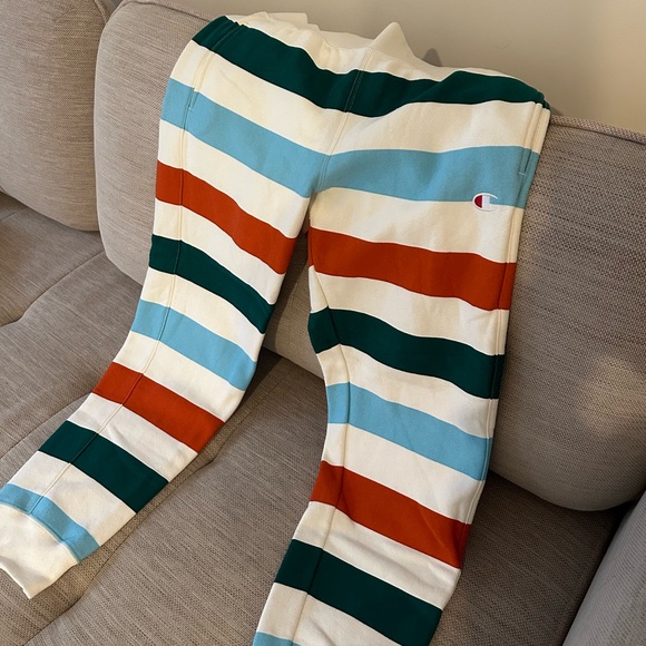 Striped Champion Sweater Set | top size S | pant size L - Picture 2 of 3